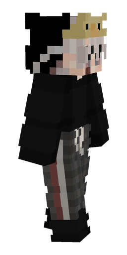 Black skin: body, right side render