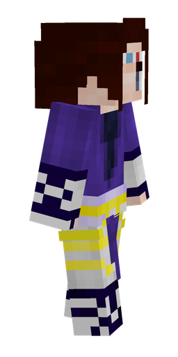 Black skin: body, right side render