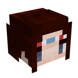 Black skin: head render