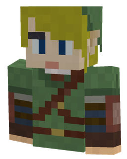 Brown skin: bust render