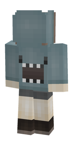 Classic skin: body, back render