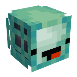 Blue skin: head render