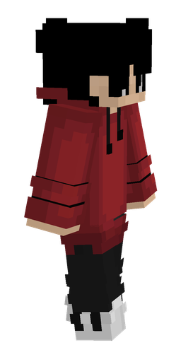 Black skin: body, right side render