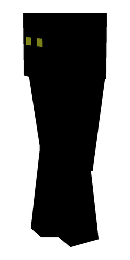 Black skin: body, left side render