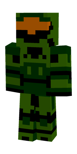 Black skin: body, front render