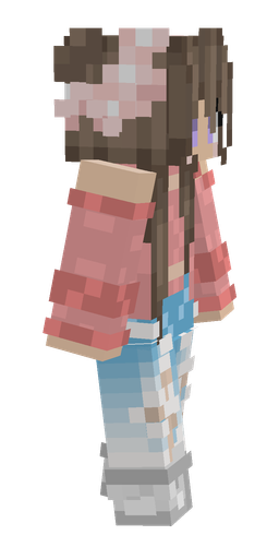 Brown skin: body, right side render
