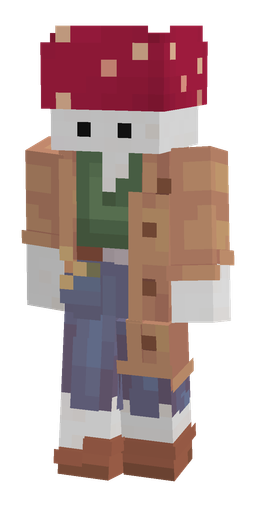 Orange skin: body, front render