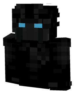 Black skin: bust render