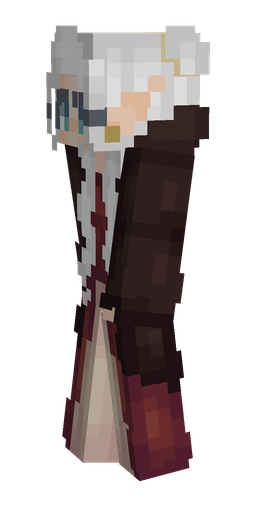Black skin: body, left side render