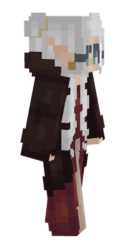 Black skin: body, right side render