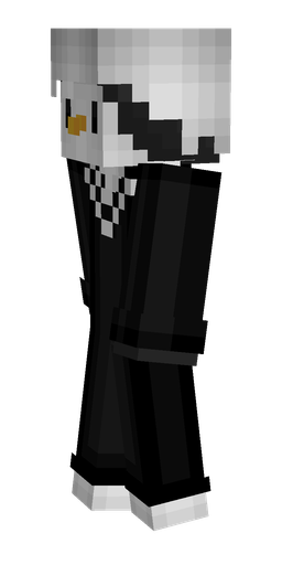 Black skin: body, left side render
