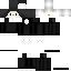 Black skin: raw texture render