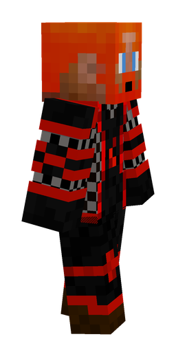 Black skin: body, right side render