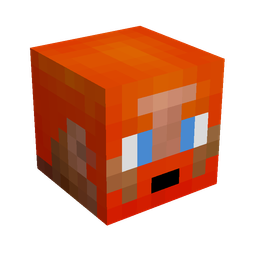 Black skin: head render