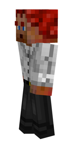 Black skin: body, left side render
