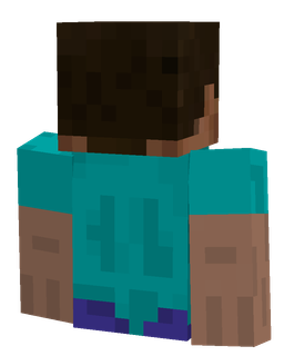Blue skin: bust render