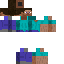 Blue skin: raw texture render