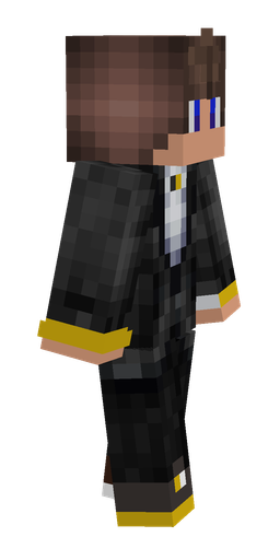 Black skin: body, right side render