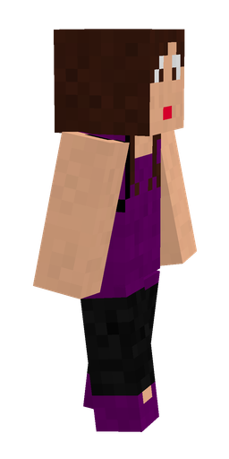 Black skin: body, right side render