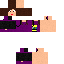 Black skin: raw texture render