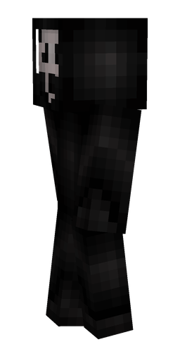 Black skin: body, left side render
