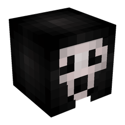 Black skin: head render