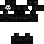 Black skin: raw texture render