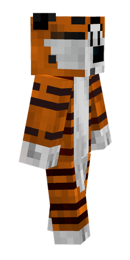 Brown skin: body, right side render