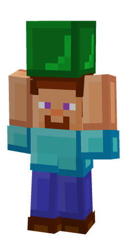 Blue skin: body, front render