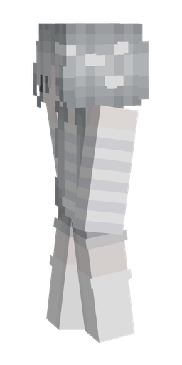 Gray skin: body, left side render