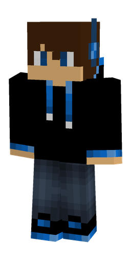 Black skin: body, front render