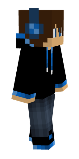 Black skin: body, right side render