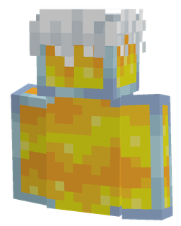 Blue skin: bust render