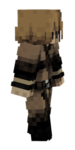 Black skin: body, right side render