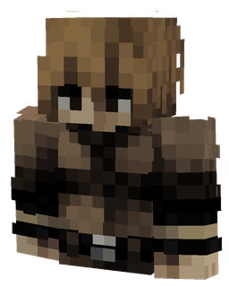 Black skin: bust render