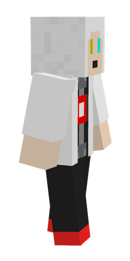 Black skin: body, right side render