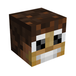 Black skin: head render