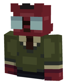 Blue skin: bust render