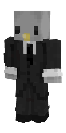 Black skin: body, front render