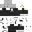 Black skin: raw texture render