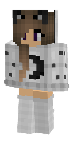 Brown skin: body, front render