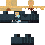 Blue skin: raw texture render