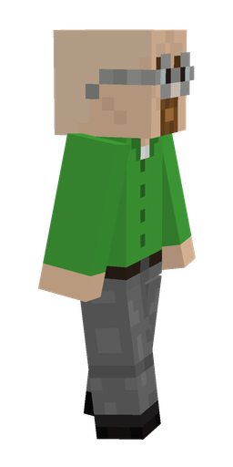 Gray skin: body, right side render