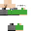 Gray skin: raw texture render