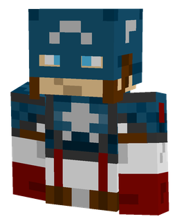 Blue skin: bust render