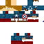Blue skin: raw texture render