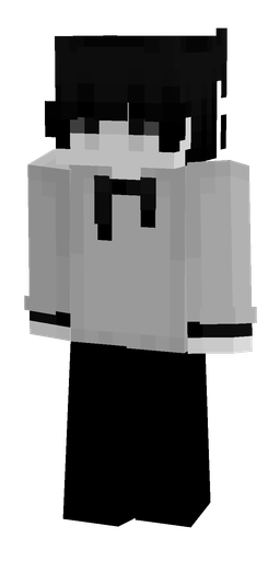 Black skin: body, front render