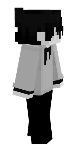 Black skin: body, right side render