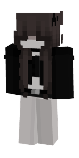 Black skin: body, front render