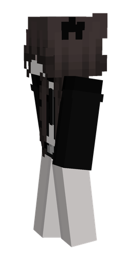 Black skin: body, left side render